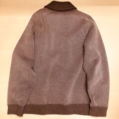 Crocodile（クロコダイル）スウェットジャケット（ブラウン）メンズMの画像