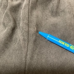 ZARA パンツ　裾ファスナー　サイズM  深い緑色の画像
