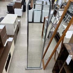 ★ジモティ割あり★  ミラー シルバー H152.5×D21×W...