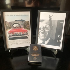 テキーラー　パトロン　シルバー　　ショットグラス　カクテルレシピ英字本　小皿　小物　額2点の画像