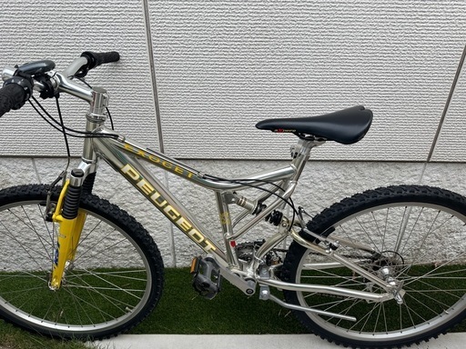 マウンテンバイク、自転車26インチ（プジョー）　