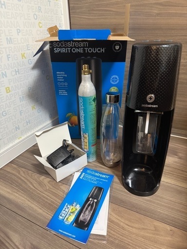 値下げ ソーダストリーム  (電動モデル) Spirit OneTouch (ワンタッチ) スターターキット