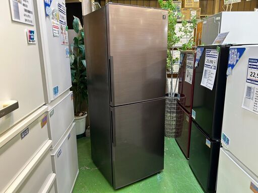 【愛品館八千代店】SHARP　2019年製　2ドア冷凍冷蔵庫　SJ-PD28E