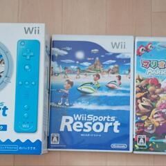 【美品】任天堂Wii本体・ソフト・周辺機器セットの画像