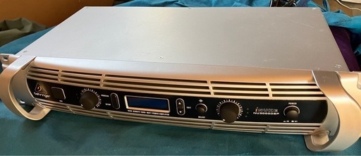 behringer パワーアンプ　nu3000dsp