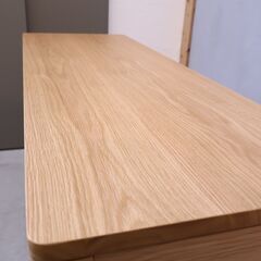 DAIMARU(家具の大丸)よりセレーナ コンソールテーブルです。便利な引き出し付きのリビングテーブルはワークデスクやパソコンデスクにも使える機能的なデザイン。ナチュラルな質感が魅力的♪の画像