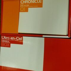 ◆お引取り限定/三重県/値引不可◆中古　L’Arc〜en〜Ciel 15周年記念  CHRONICLE BOX TEXT & PHOTOGRAPH （J-249）の画像