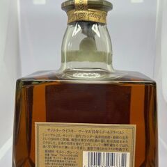 J5280 値下しました！★人気品★ サントリーローヤル １５年 ゴールドラベル 750ml瓶　43度　未開栓　【リユースのサカイ柏店】の画像