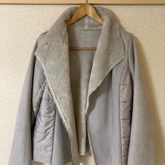 Hush Puppies サイズＬ　ムートン調ジャケットの画像