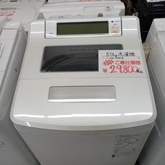 ⭐︎6ヶ月保証⭐︎Panasonic　8.0㎏洗濯機　NA-SJFA806