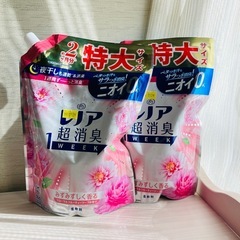 【2袋】レノア超消臭1weekみずみずしく香るフローラルフルーテ...