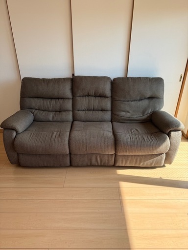 電動ソファー　3人掛　ニトリ