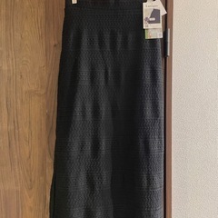 FLASH BLUE 近藤千尋 透かし編み スカート ニット 新...