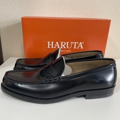 HARUTA ローファー ブラック 27.5cm  