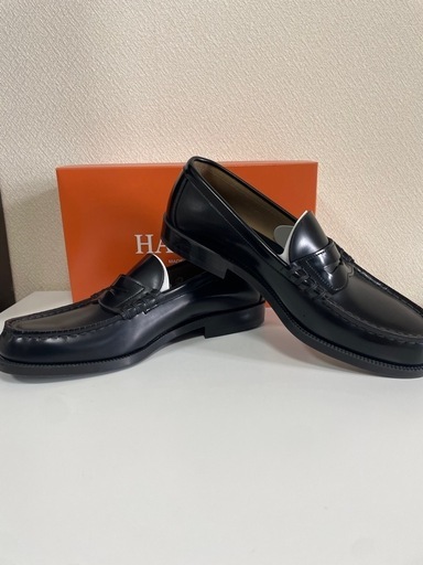 HARUTA ローファー ブラック 27.5cm