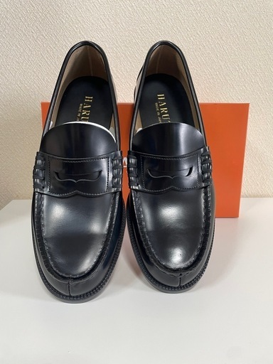 HARUTA ローファー ブラック 27.5cm