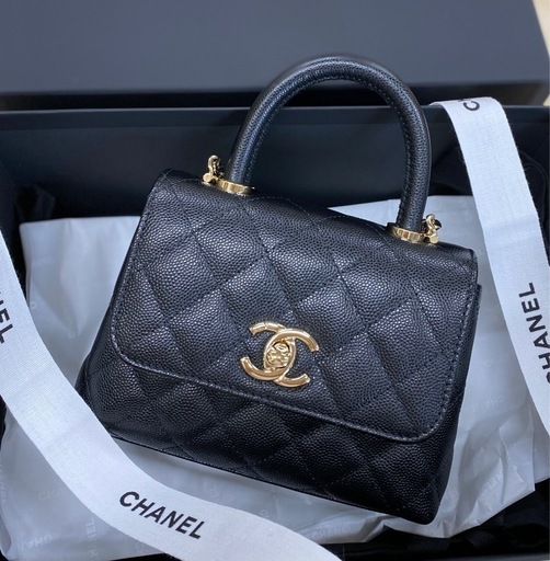 ネット決済可能★即日発送★希少CHANELココハンドルマイクロ国内完売