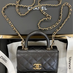 ネット決済可能★即日発送★希少CHANELココハンドルマイクロ国内完売の画像