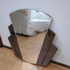 アンティークミラー、鏡 500 × 495 厚さ5 mm
