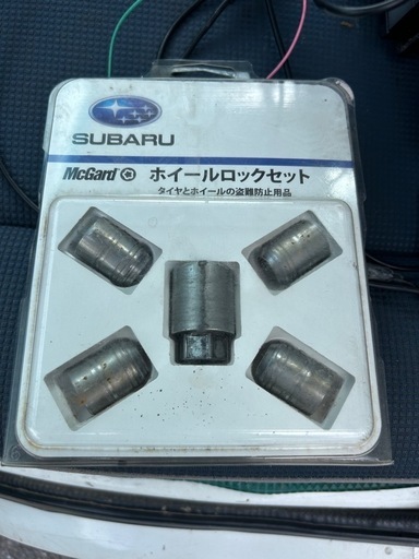 スバル純正オプション‼️ロックナット‼️