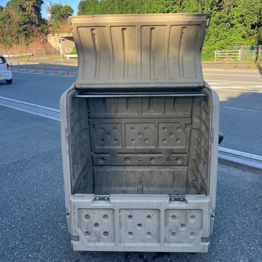 ☆ 中古品 コダマ樹脂工業 ゴミステーション 大型ゴミ箱 コダマ樹脂