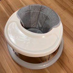 美品【JTC】まぁるいほこうき　歩行器　赤ちゃん　ベビー　折りたたみ　食事　椅子　イス　あんよの画像
