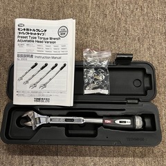美品　TONE モンキ形トルクレンチ