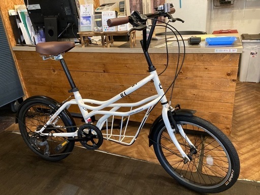 【レア！ドッペルギャンガー330ROAD YACHT前後タイヤ・チューブ新品！】7段変速　20インチミニベロ　ホワイト