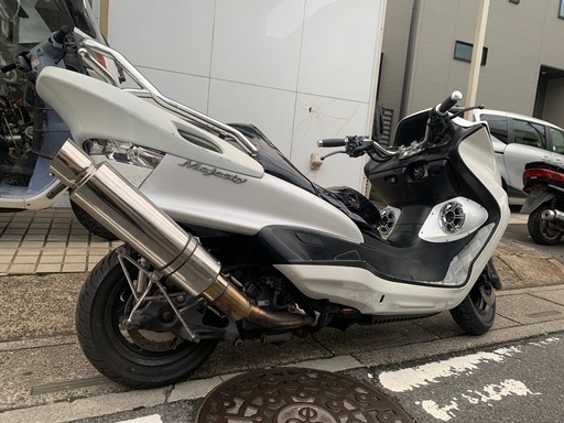 マジェスティC LED オーディオ カスタム 草加市