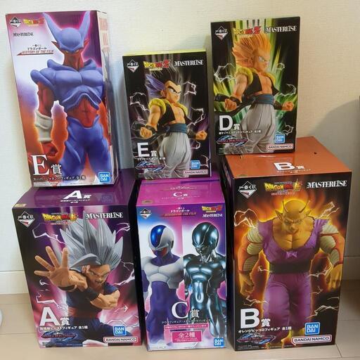 ドラゴンボール　フィギュア　6体セット ドラゴンボール フィギュアセット 6体 - メルカリ