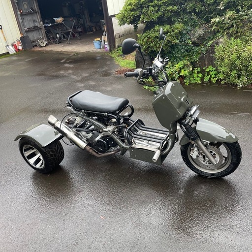 動画有2人乗りOK普通免許150ccズーマー風トライクバック可 (Yuuta