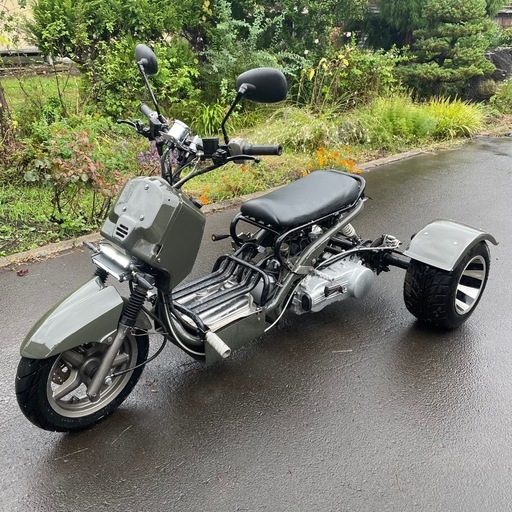 動画有2人乗りOK普通免許150ccズーマー風トライクバック可