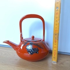 輪島塗　屠蘇器　洗朱 錆老松 茶器 急須 アンティーク