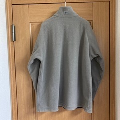 モンベル　フリース　L  クリマプラス　ライトグレー の画像