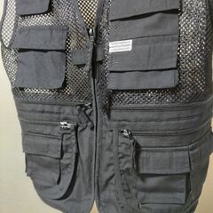 メンズメッシュベストの画像
