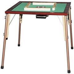 【新品】麻雀卓　木製　高級　折り畳み式　折りたたみ式