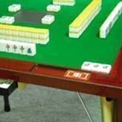 新品】麻雀卓 木製 高級 折り畳み式 折りたたみ式