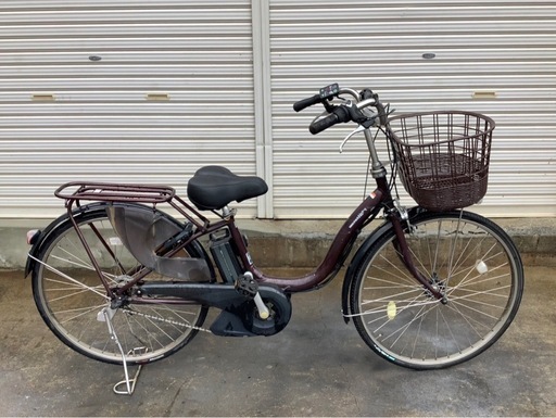 492  ヤマハ新機種電動アシスト自転車pasnatura26インチブラウンアルミボディー
