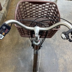 497 パナソニック新機種電動アシスト自転車viviTX26インチブラウンボディー