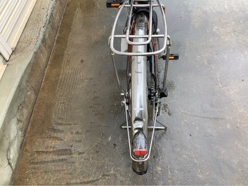 497  パナソニック新機種電動アシスト自転車viviTX26インチブラウンボディー