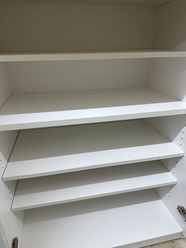 ジモティ来店特価!!　キッチンカウンター　ニトリ　ホワイト　　　J-1038