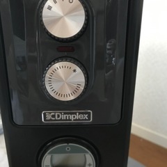 お譲り先決まりました！DIMPLEX オイルフリーヒーター ブラックの画像
