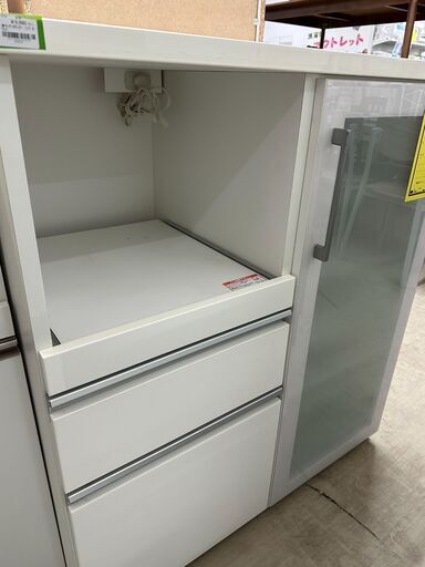 ジモティ来店特価!!　キッチンカウンター　ニトリ　ホワイト　　　J-1039