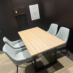 【展示品・未使用品】ダイニングセット 4人掛け ダイニングテーブル 5点セット 幅160cm 参考価格109,970円💳自社配送時🌟代引き可💳※現金、クレジット、スマホ決済対応※の画像