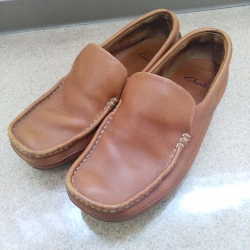高級ブランドClarks本革の革靴26センチ