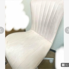 韓国風 デスクチェア ピンクの画像