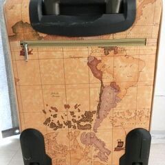 📢値下げ❗トラベルケース キャリーケース 世界地図柄の画像