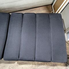12/19終 折りたたみベッド シングルサイズ 使用時W870×D2100×H390mm 24j菊E