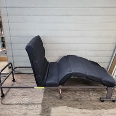 12/19終 折りたたみベッド シングルサイズ 使用時W870×D2100×H390mm 24j菊E