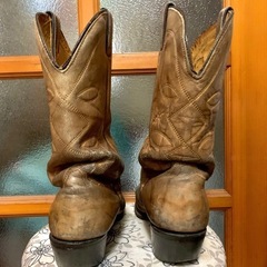 売切れました！★ Wrangler USA製のビンテージ　ウエスタン ブーツ ★の画像